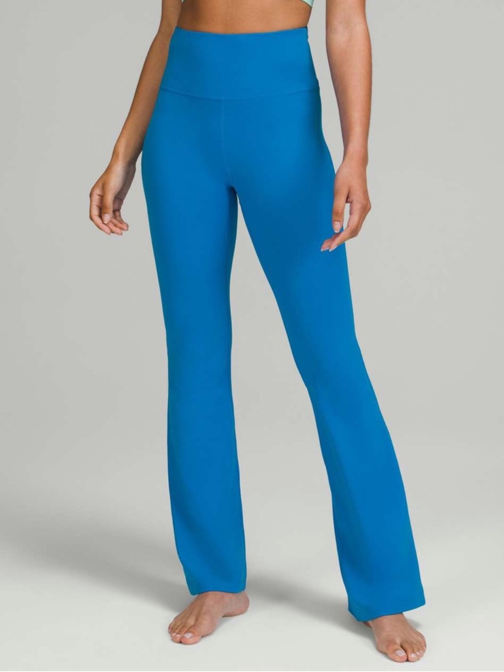 EUC Lululemon Groove Super-High-Rise Flared Pant *Nulu - Poolside - Size 8
